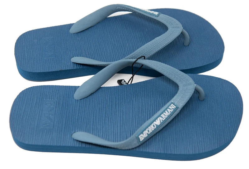 Flip flops man EMPORIO ARMANI beach or pool slippers article 211301 3P484 FLIP F