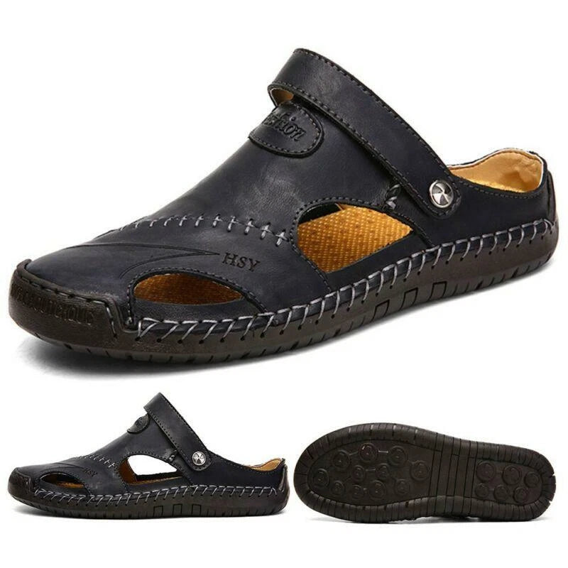 Men Sport Sandals Summer Casual Beach Shoes Closed Toe Walking Travel Outdoor sz