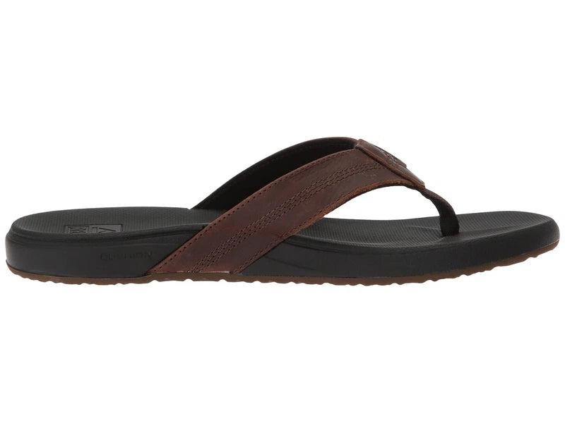 Reef Men's Cushion Bounce Phantom LE Black Brown Flip Flop - RF0A3FEZBKB
