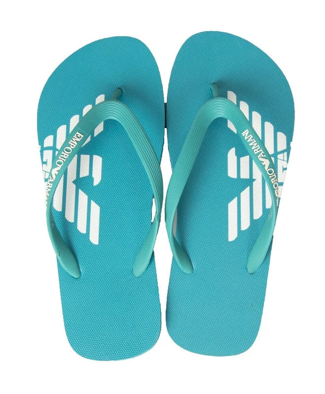 Flip flops man EMPORIO ARMANI beach or pool slippers article XVQS06 XN746 SHOES