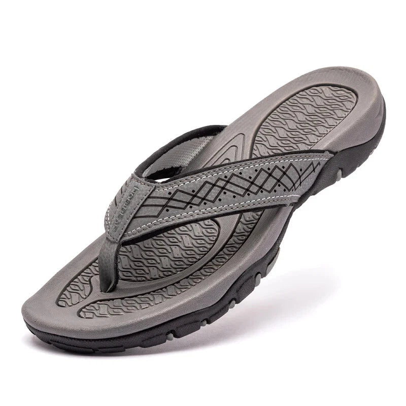 Summer Men Flip Flops Outdoor Slippers Flats Beach Casual Shoes Size 40-50