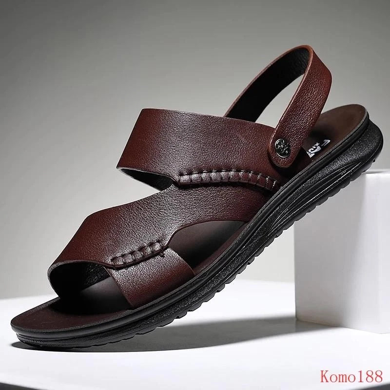 Mens Classic open toe Breathable outdoor beach casual slipper sandals #2
