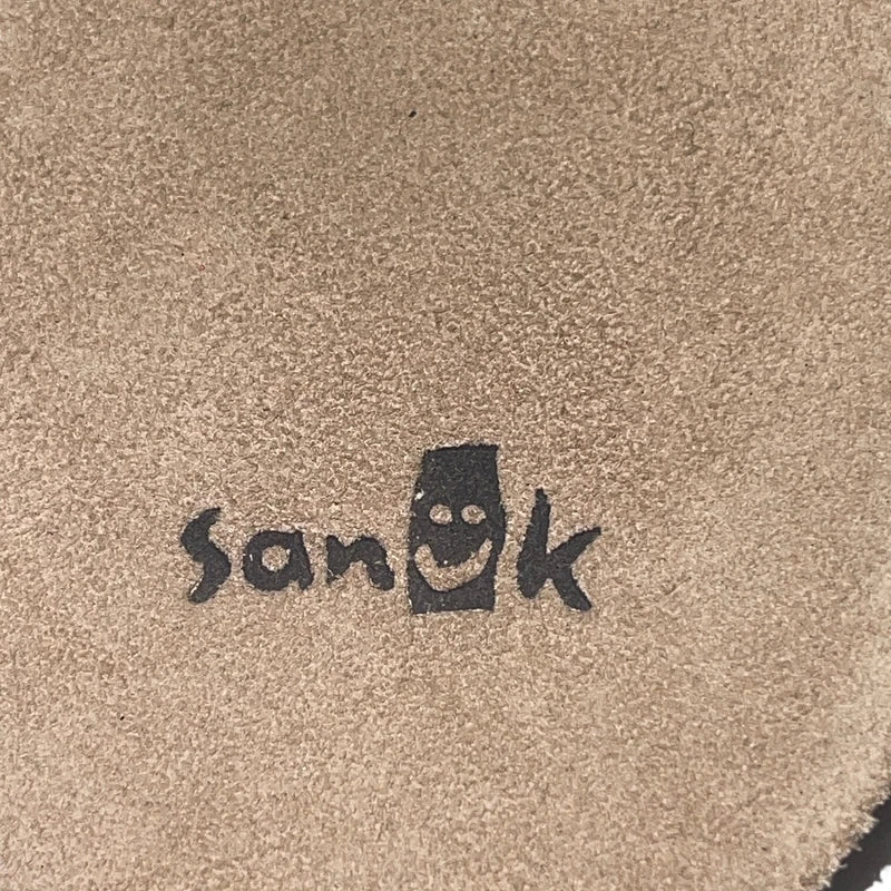 Sanuk Flip Flops Mens Brown Suede Leather Canvas Comfort Slipper Sandals Dr Fray