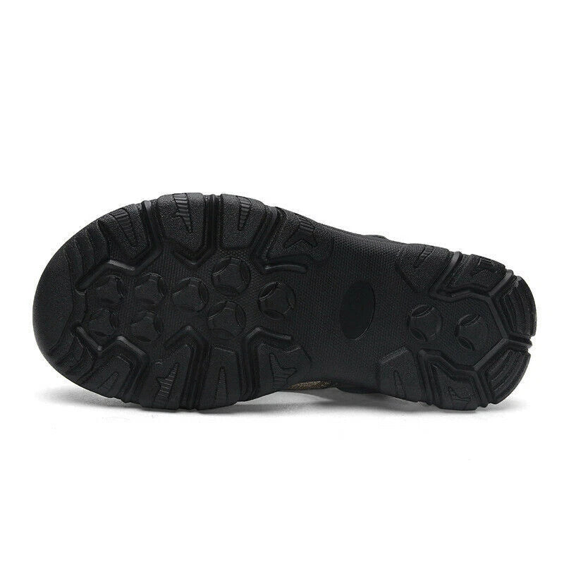 Mens Sandals Summer Sports Fishman Closed Toe Water Shoes Beach Slippers Outdoor