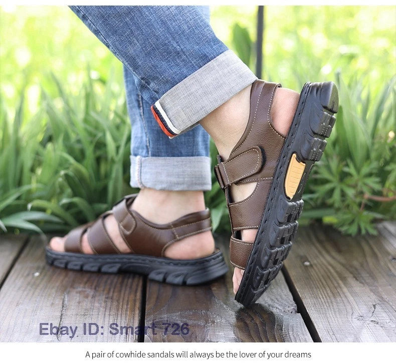 Men's Open Toe Sandals Casual Shoes Sports Comfort Beach Roman Oversize Fashion