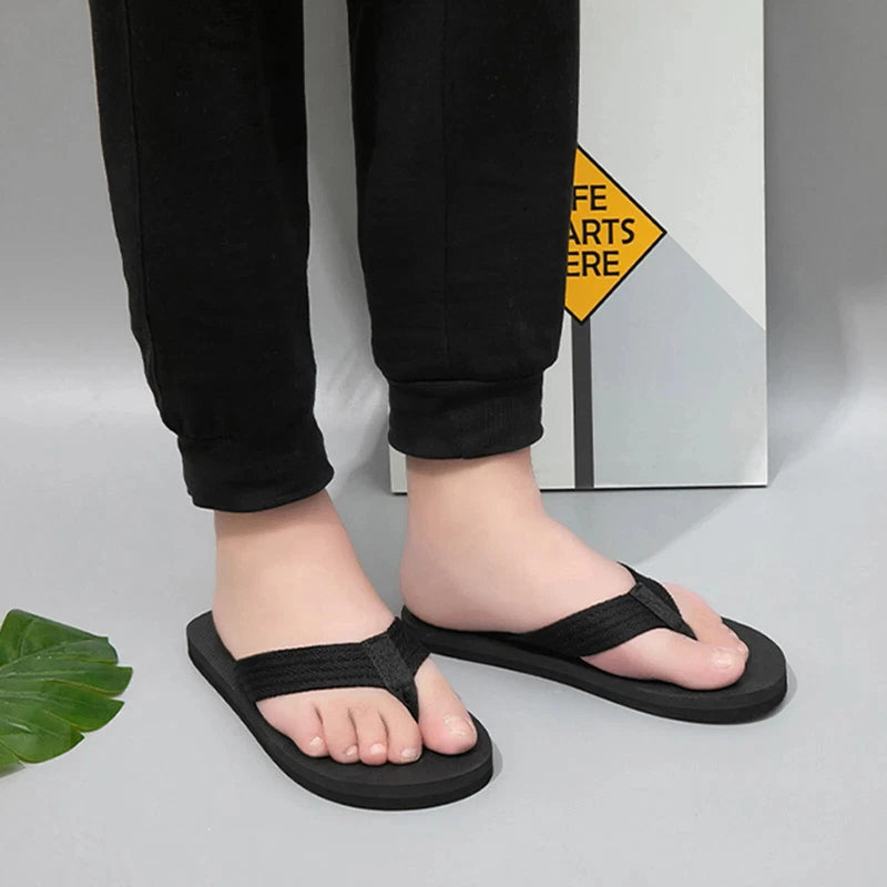Quick- Dry Flip Flops Parody Slippers Beach Flip Flops Summer Comfort Non Slip