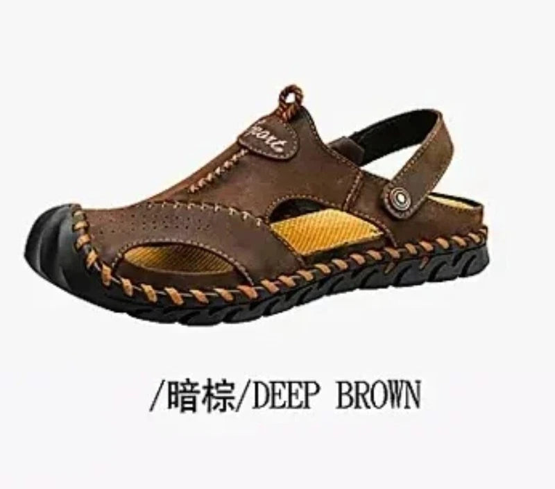 Men Comfortable Slippers Summer Sandals Slip On Flats Slides Beach Casual Shoes