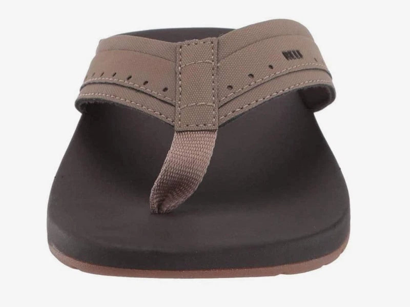 Reef Men's Ortho Spring Brown Lightweight Flip Flop -RF0A3YKSBRO
