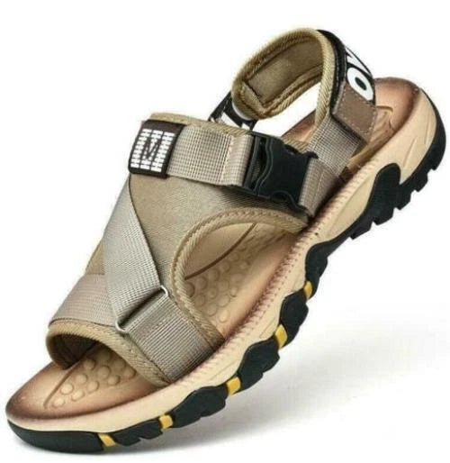 Men's Summer Beach Slippers Casual Outdoor Shoes Open Toe Sandals Oversize Beach