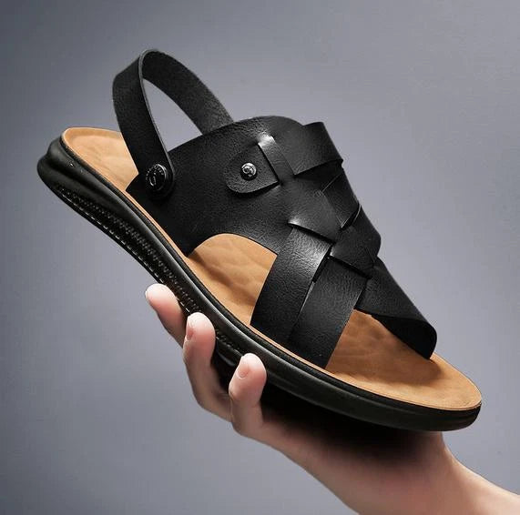 Men's Summer Outdoor Beach Sandals Shoes Slippers Casual Flats Comfort Fashion