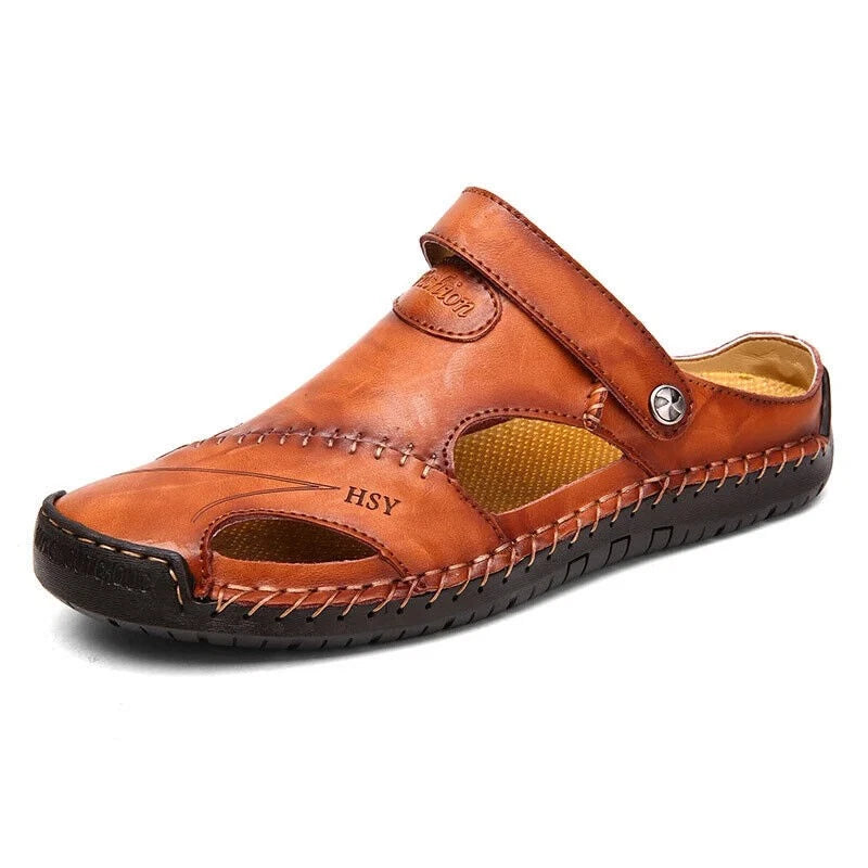 Mens Sport Closed Toe Sandals Summer Shoes Beach Fisherman Flat Slippers